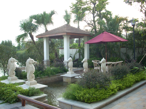 森林湖别墅园林工程