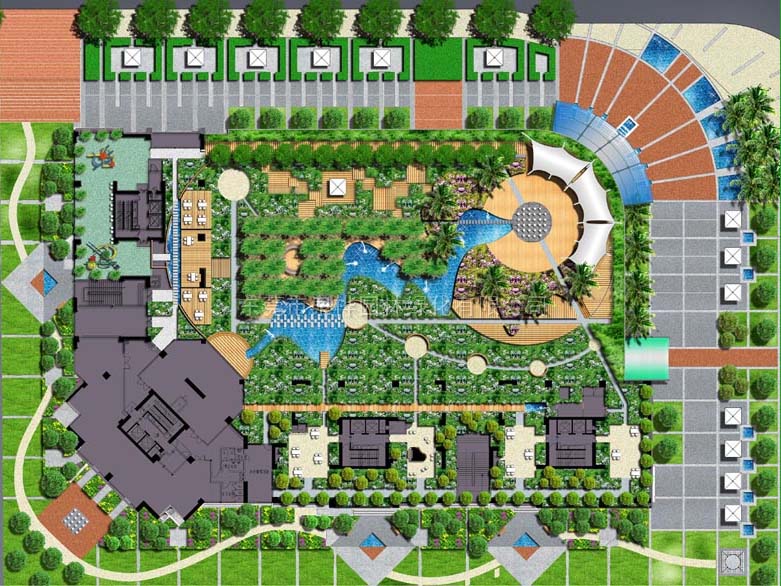 园林规划设计平面图