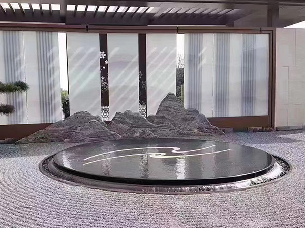 假山水池/水池假山/...