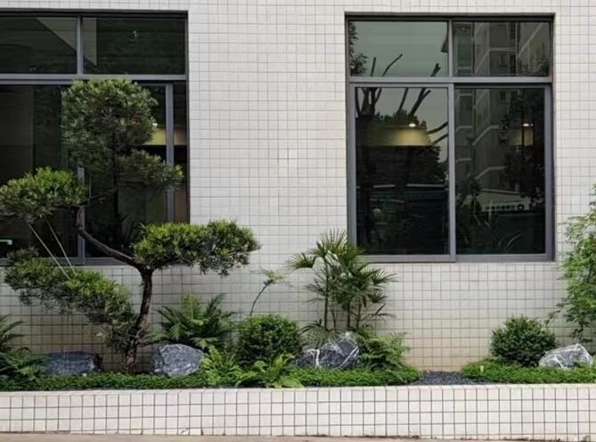 厂区园林施工/厂区绿...